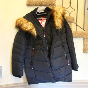 Canada Weather Gear Black Coat Large